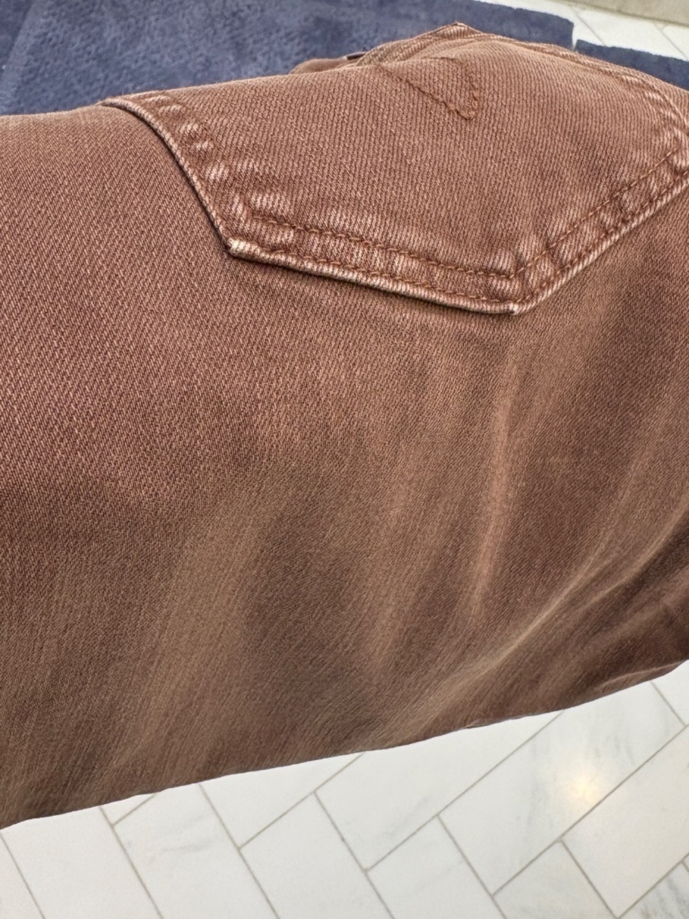 Judy Blue Wide Leg Cropped Jeans - Brown - Picture 3 of 3